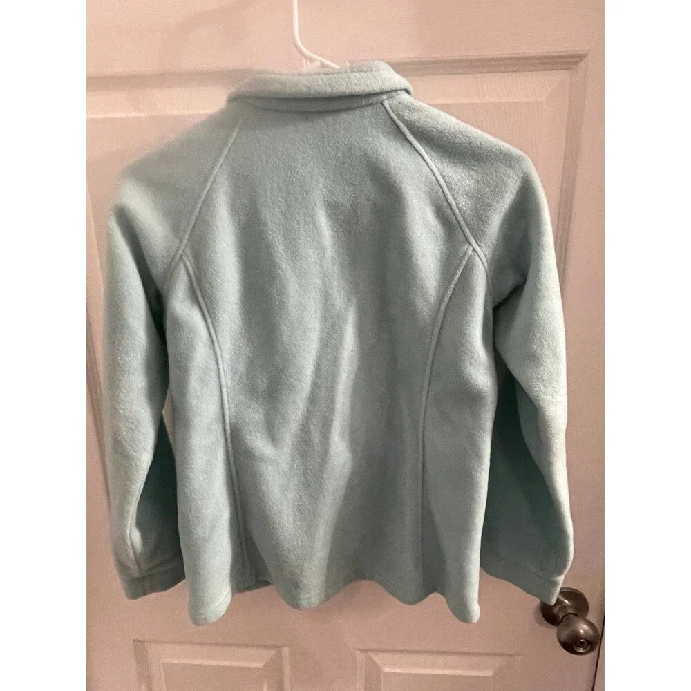 Columbia Jacket Size L (14-16) Light Teal